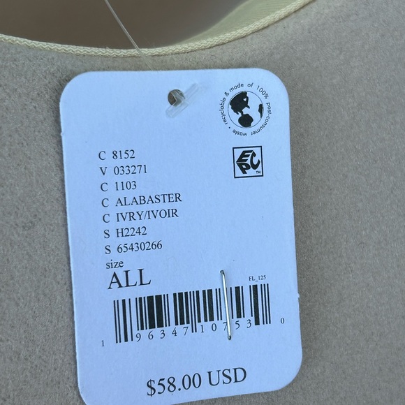 Free People Soft Turn Felt Cowboy Hat❤️ NWT - Picture 8 of 9